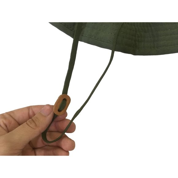 MASH commemorative Jungle Hat - Army Green with Adjustable Strap - XLarge 7 3/4 - Picture 5 of 6